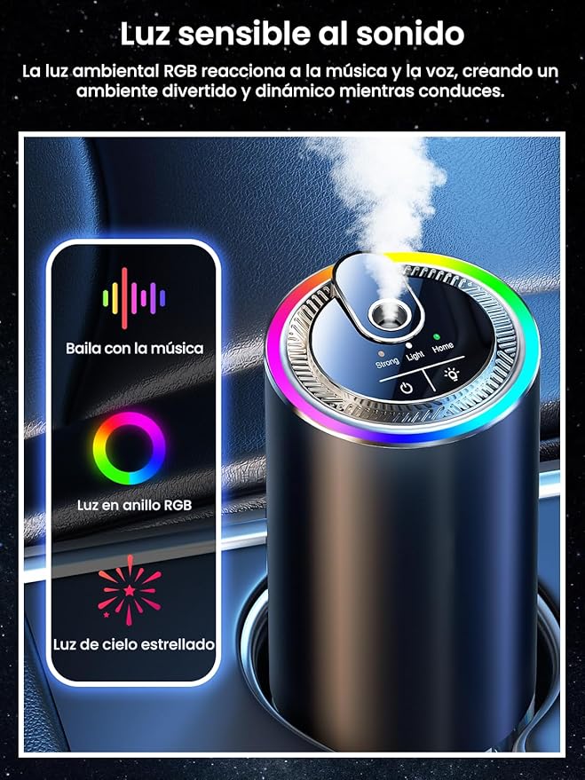 Ambientador para coche con difusor de 50 ml (océano) - Image 3