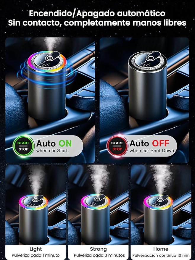 Ambientador para coche con difusor de 50 ml (océano) - Image 5